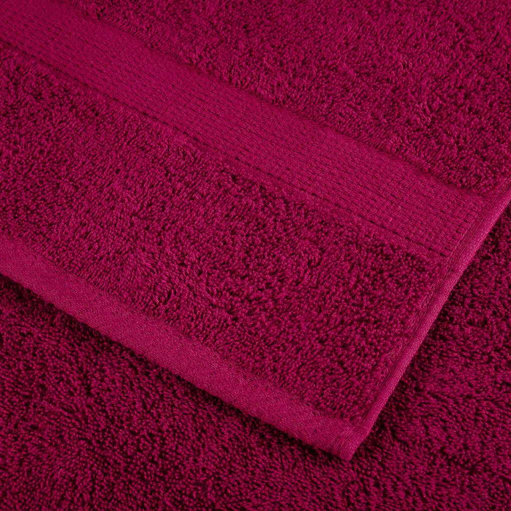 Premium Guest Towels SOLUND 2pcs Bordeaux 30x50cm 600gsm
