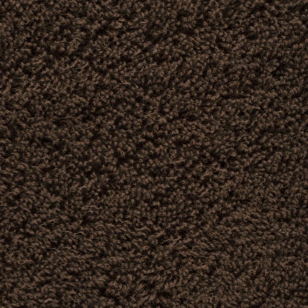 Premium Wash Towels SOLUND 10pcs Brown 30x30cm 600gsm