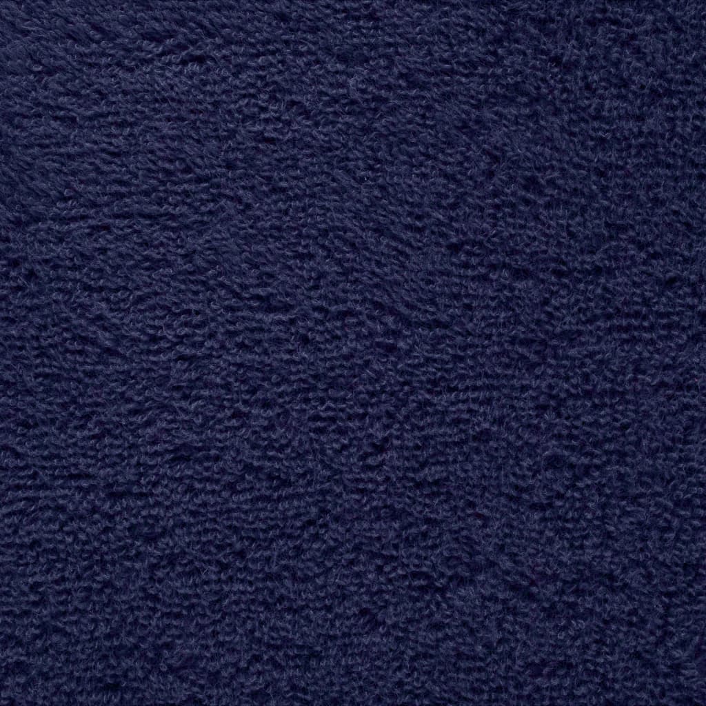 Premium Bath Towels SOLUND 2pcs Navy Blue 100x150cm 600gsm