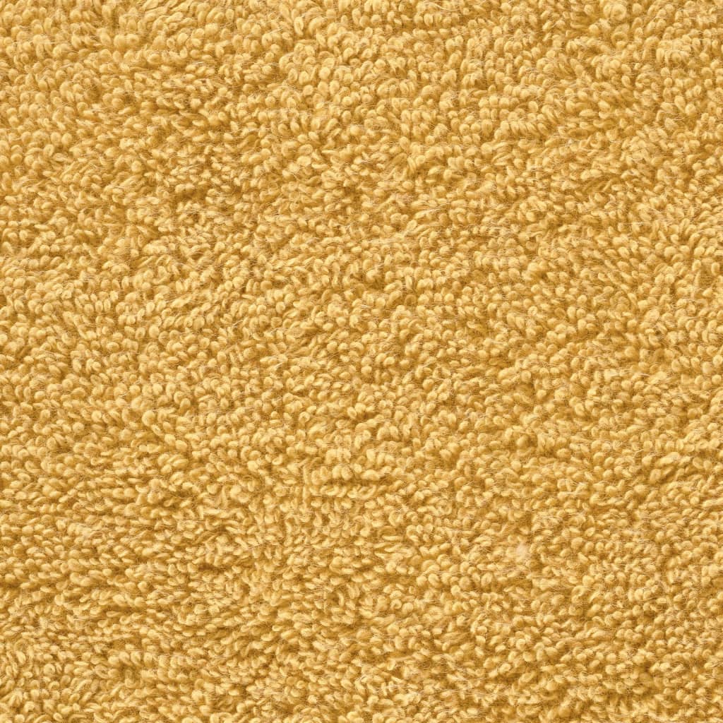 Premium Wash Towels SOLUND 10pcs Gold 30x30cm 600gsm