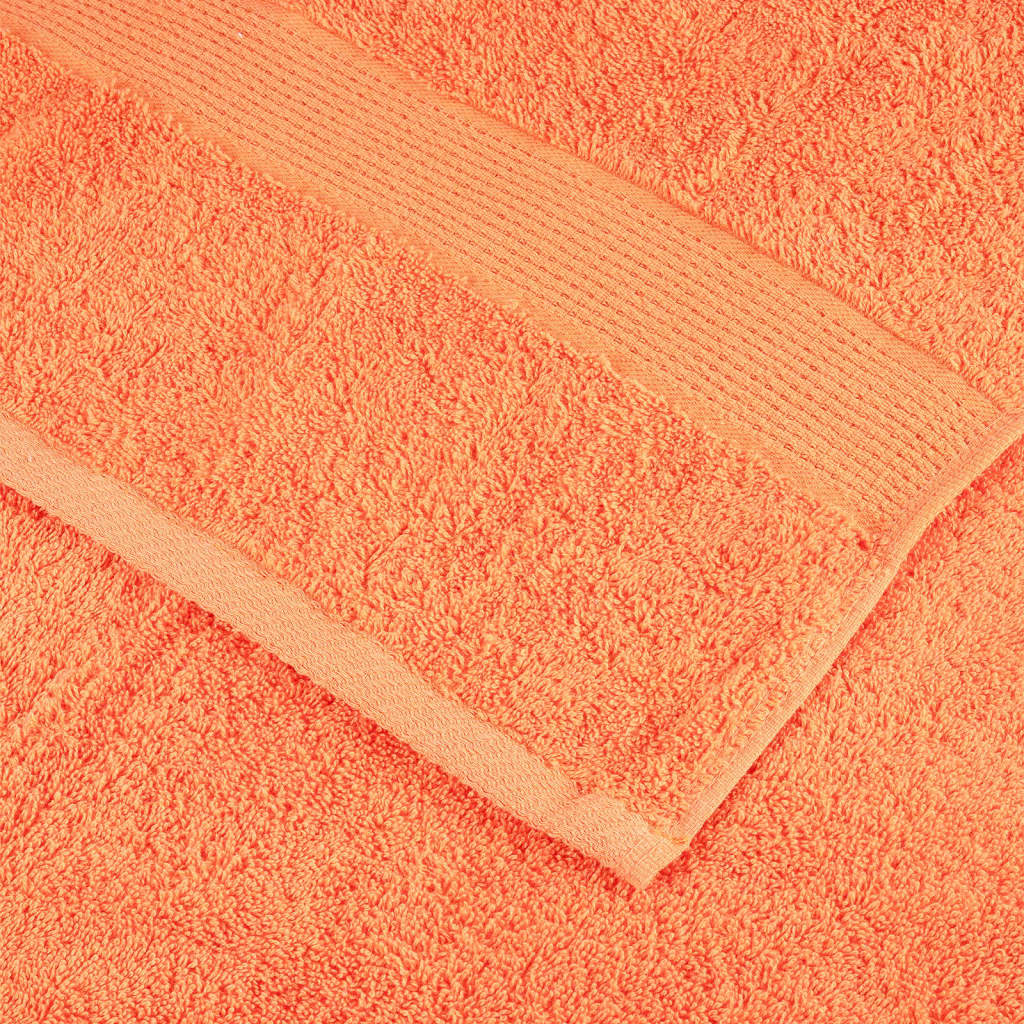 Premium Wash Towels SOLUND 10 pcs Orange 30x30 cm 600 gsm