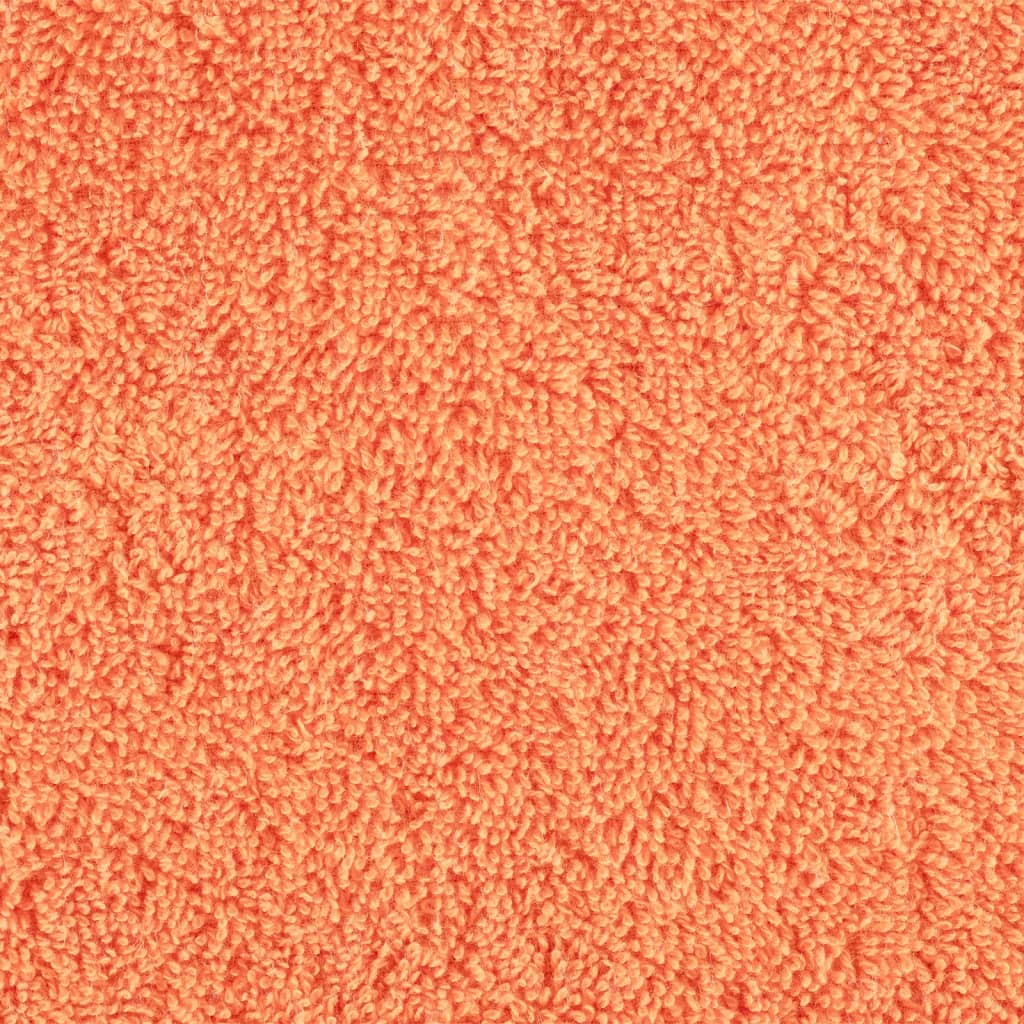Premium Guest Towels SOLUND 4 pcs Orange 30x50 cm 600 gsm