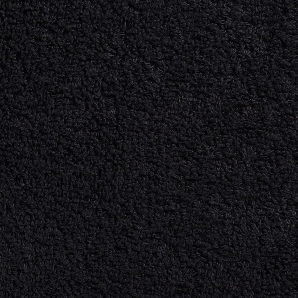 Premium Wash Towels SOLUND 2 pcs Black 30x30 cm 600 gsm