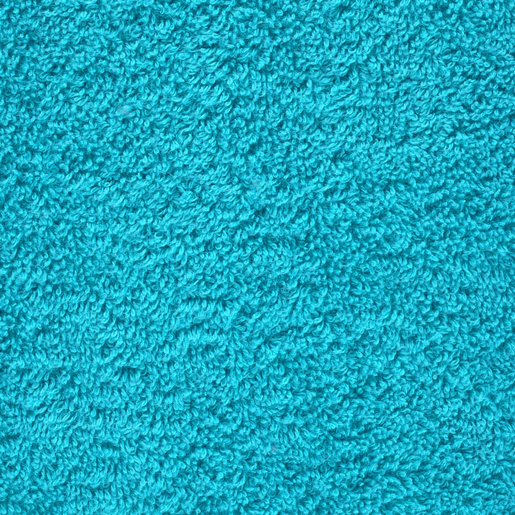 Premium Shower Towels SOLUND 2 pcs Turquoise 70x140 cm 600 gsm