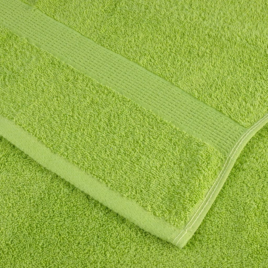 Premium Wash Towels SOLUND 2 pcs Apple Green 30x30 cm 600 gsm