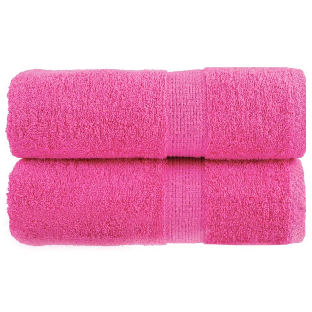 Premium Wash Towels SOLUND 2 pcs Pink 30x30 cm 600 gsm