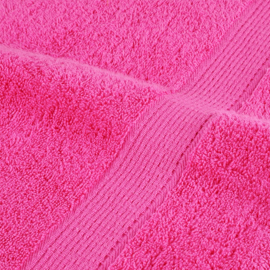 Premium Wash Towels SOLUND 4 pcs Pink 30x30 cm 600 gsm