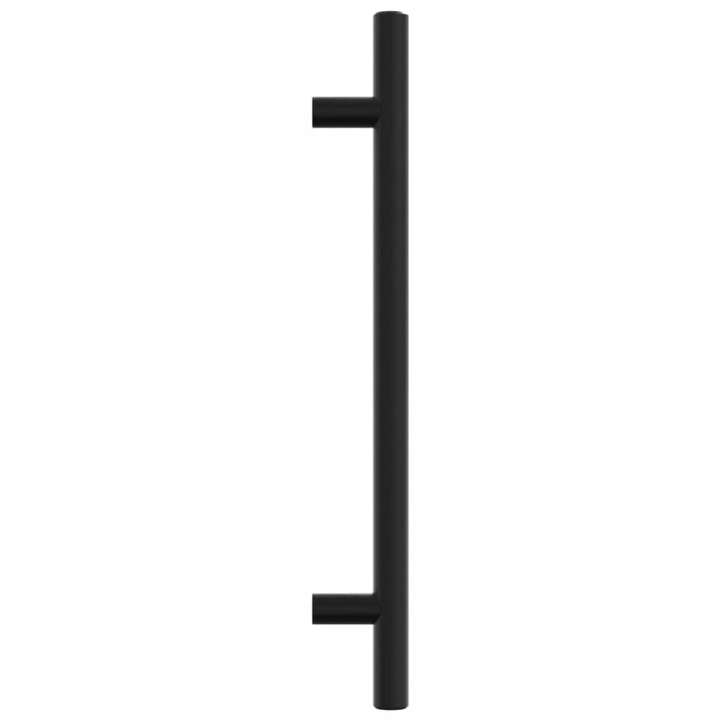 Cabinet Handles 20 pcs Black 160 mm Stainless Steel