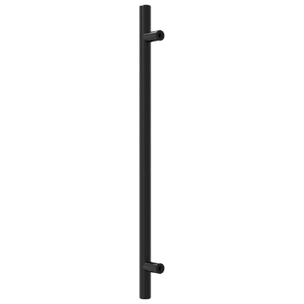 Cabinet Handles 20 pcs Black 224 mm Stainless Steel