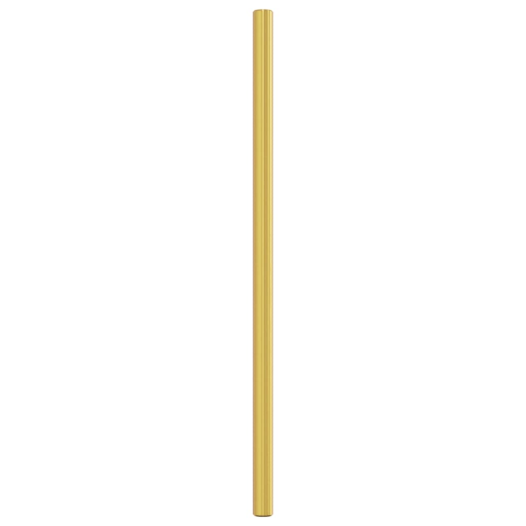 Cabinet Handles 10 pcs Gold 224 mm Stainless Steel