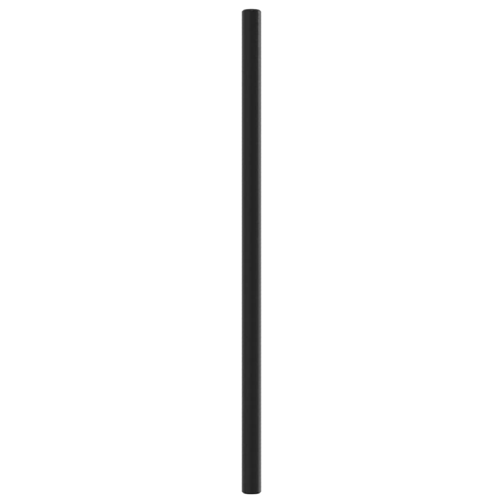 Cabinet Handles 10 pcs Black 224 mm Stainless Steel