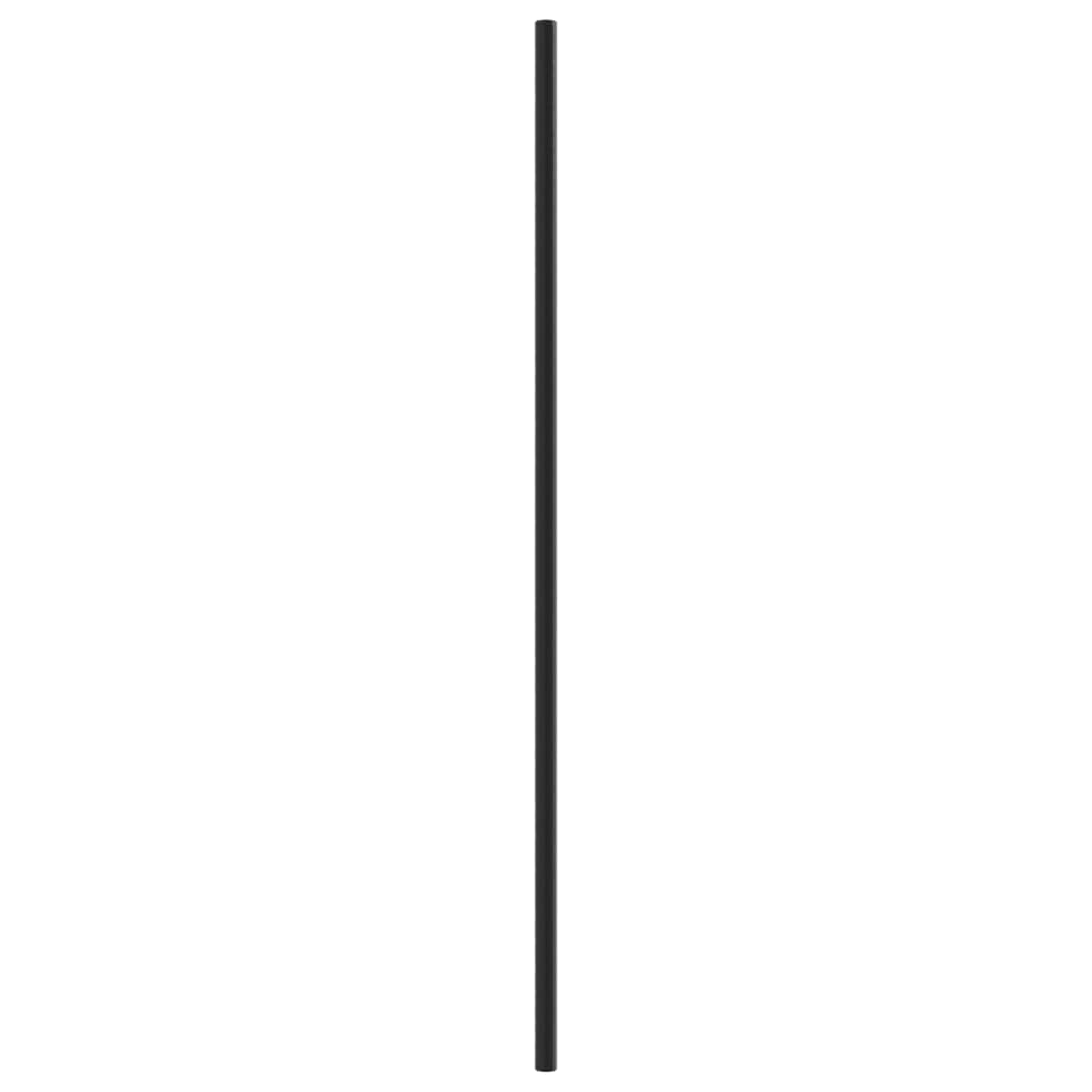 Cabinet Handles 10 pcs Black 480 mm Stainless Steel