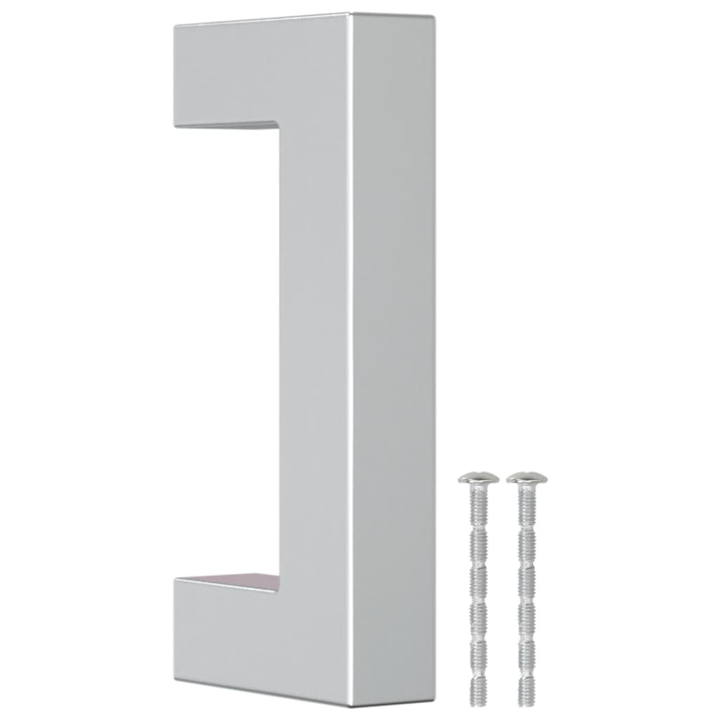 Cabinet Handles 20 pcs Silver 64 mm Stainless Steel