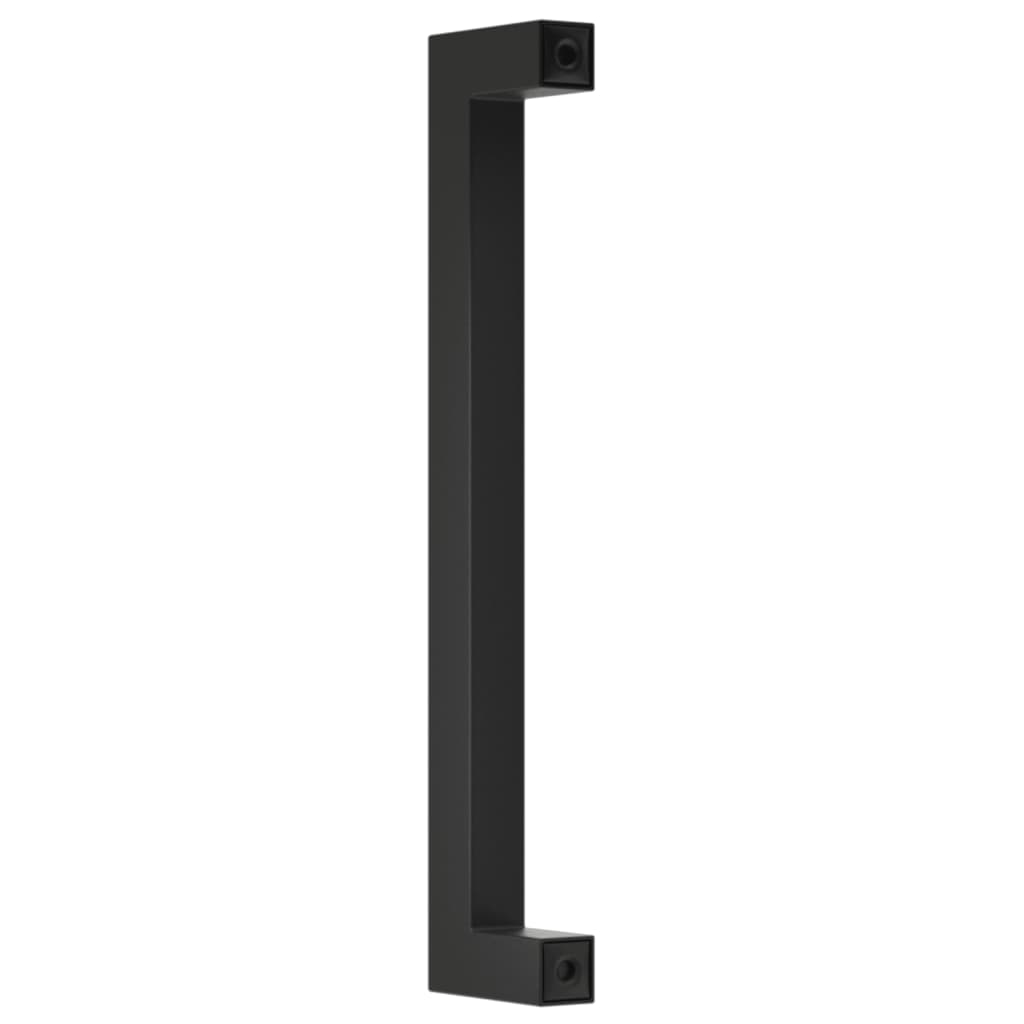 Cabinet Handles 20 pcs Black 160 mm Stainless Steel