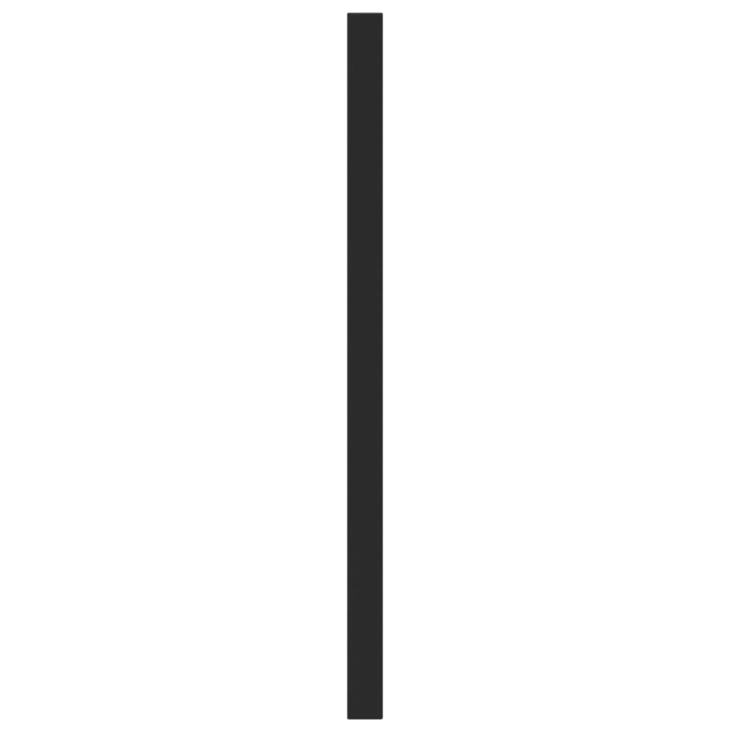 Cabinet Handles 20 pcs Black 224 mm Stainless Steel