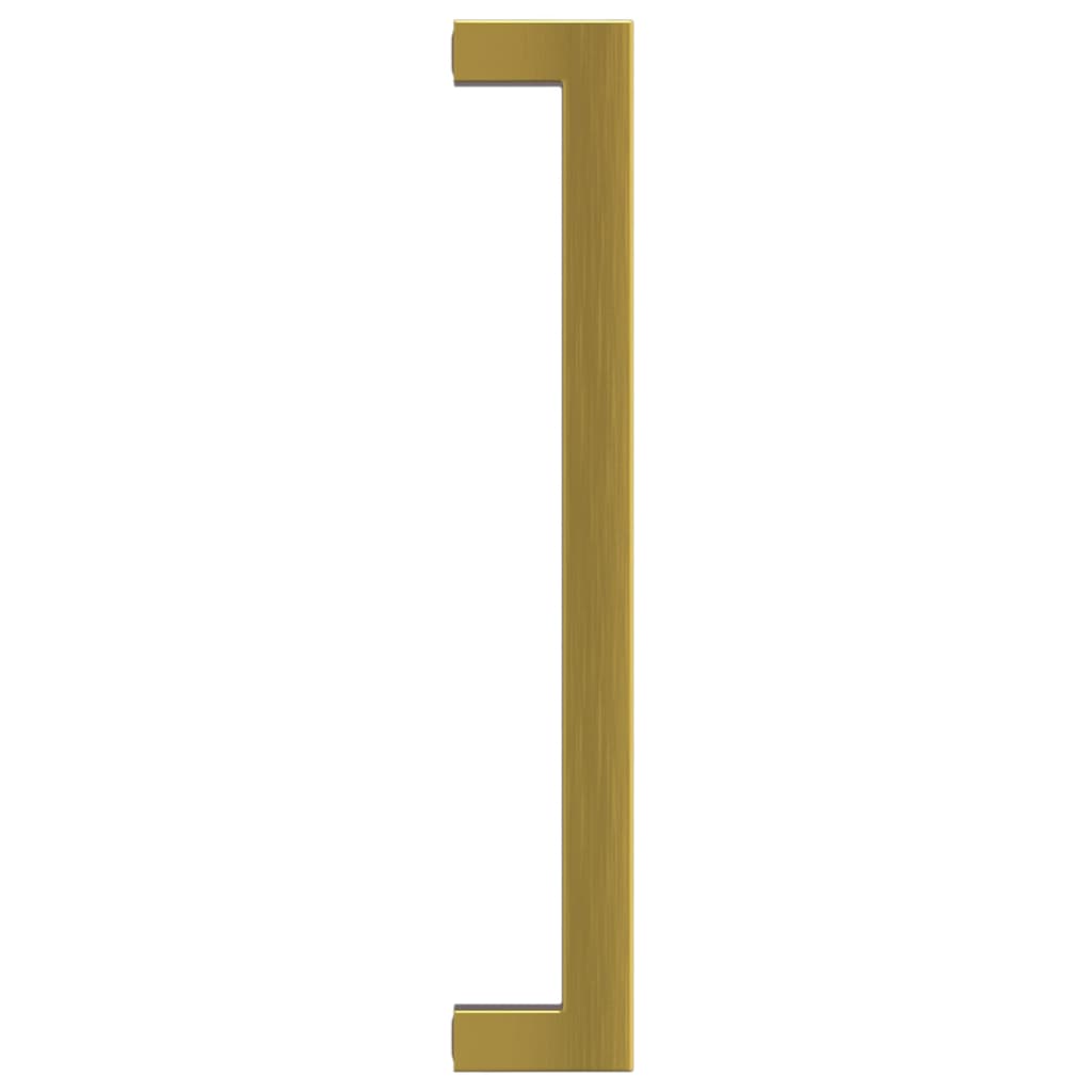 Cabinet Handles 10 pcs Gold 192 mm Stainless Steel