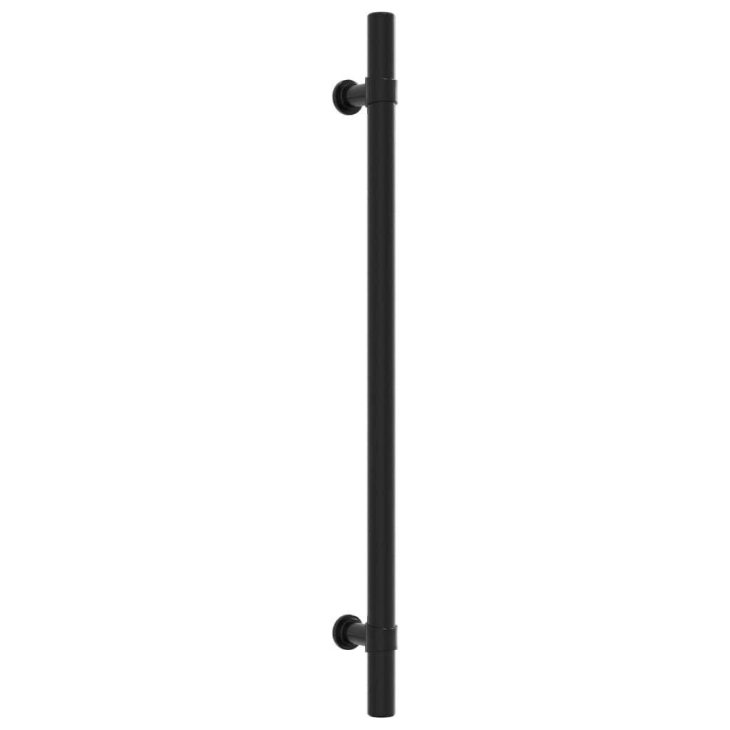 Cabinet Handles 10 pcs Black 224 mm Stainless Steel