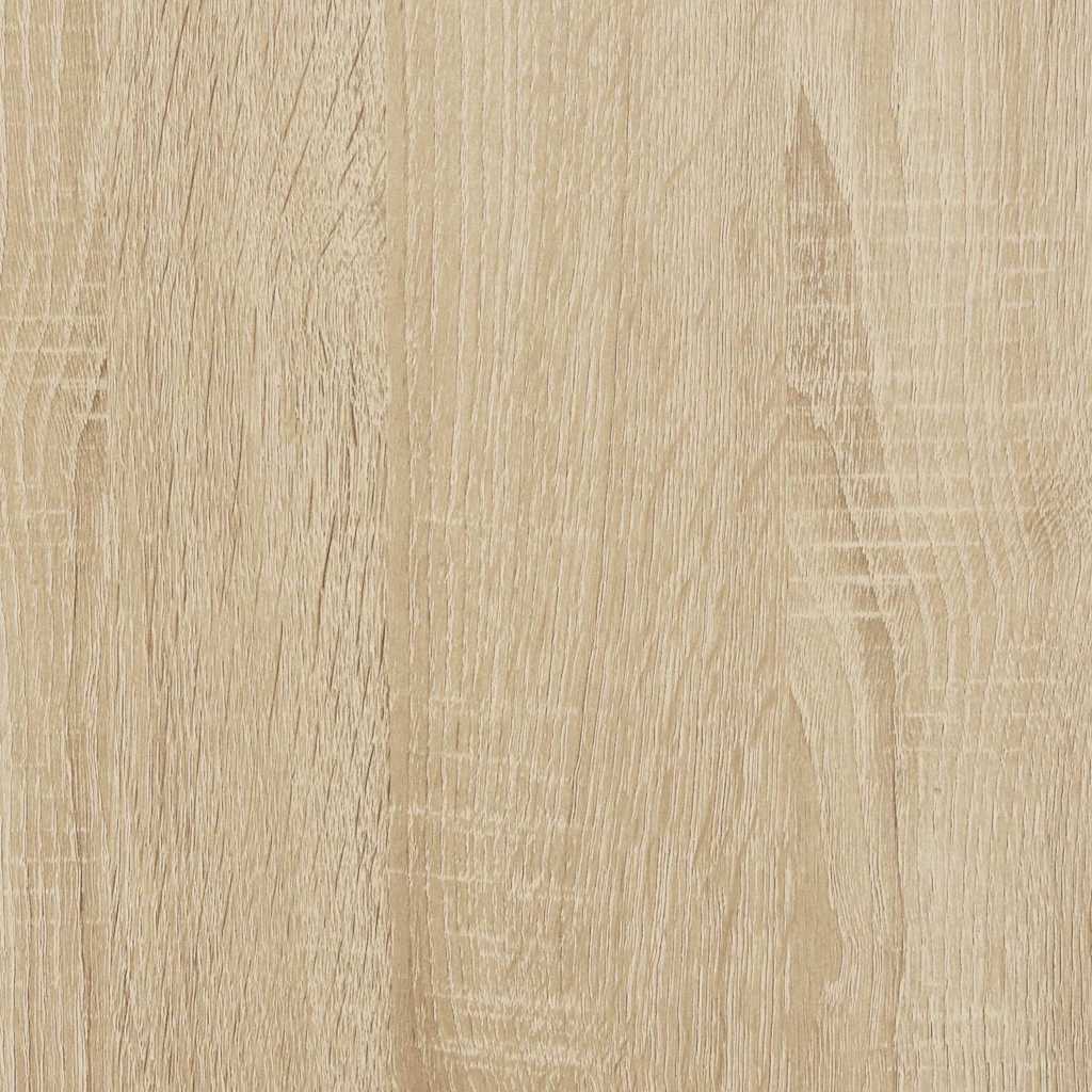 Bed Frame without Mattress Sonoma Oak 75x190 cm Small Single Engineered Wood