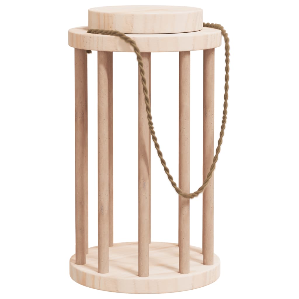 Rabbit Hay Feeder Ø15x25.5 cm Solid Wood Fir