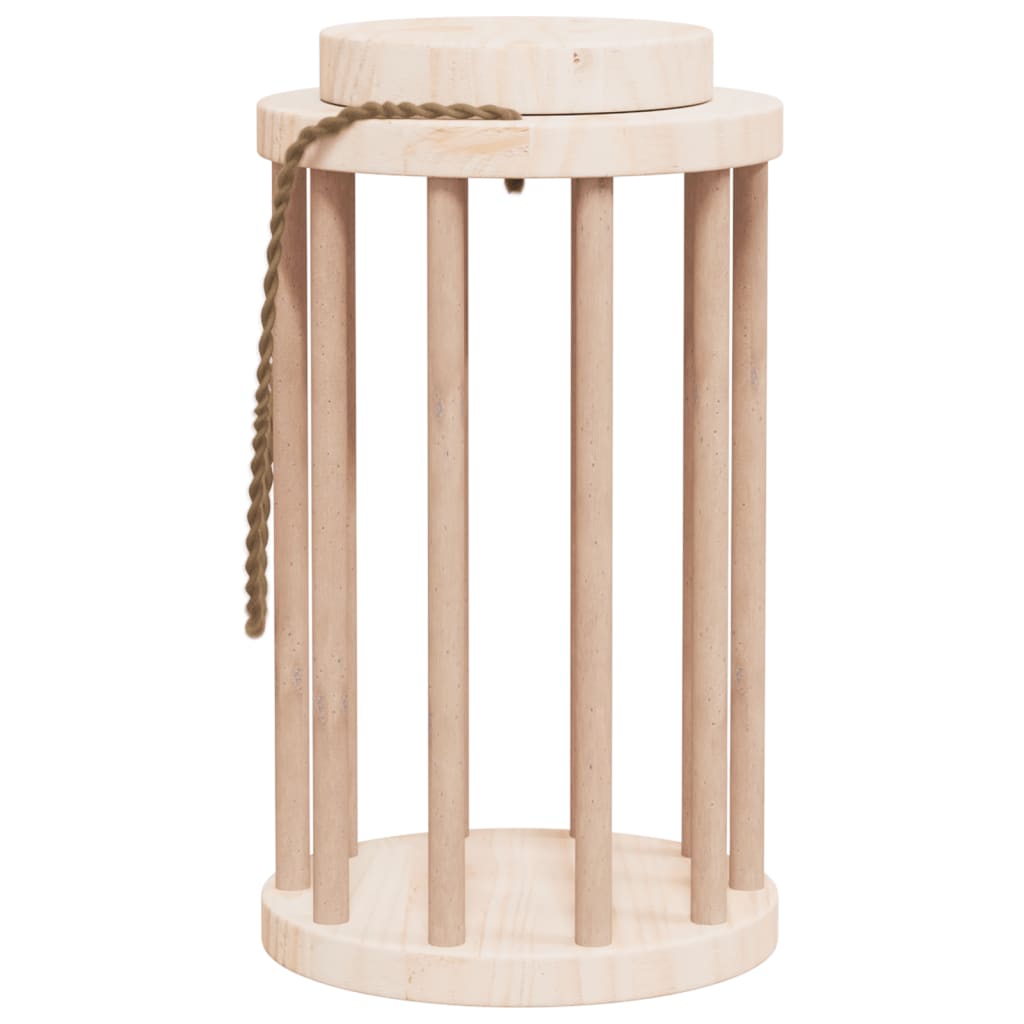 Rabbit Hay Feeder Ø15x25.5 cm Solid Wood Fir