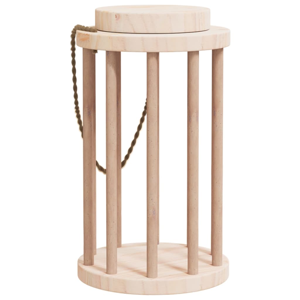 Rabbit Hay Feeder Ø15x25.5 cm Solid Wood Fir