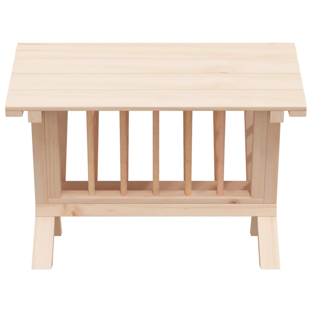 Rabbit Hay Feeder 44x33x33 cm Solid Wood Fir