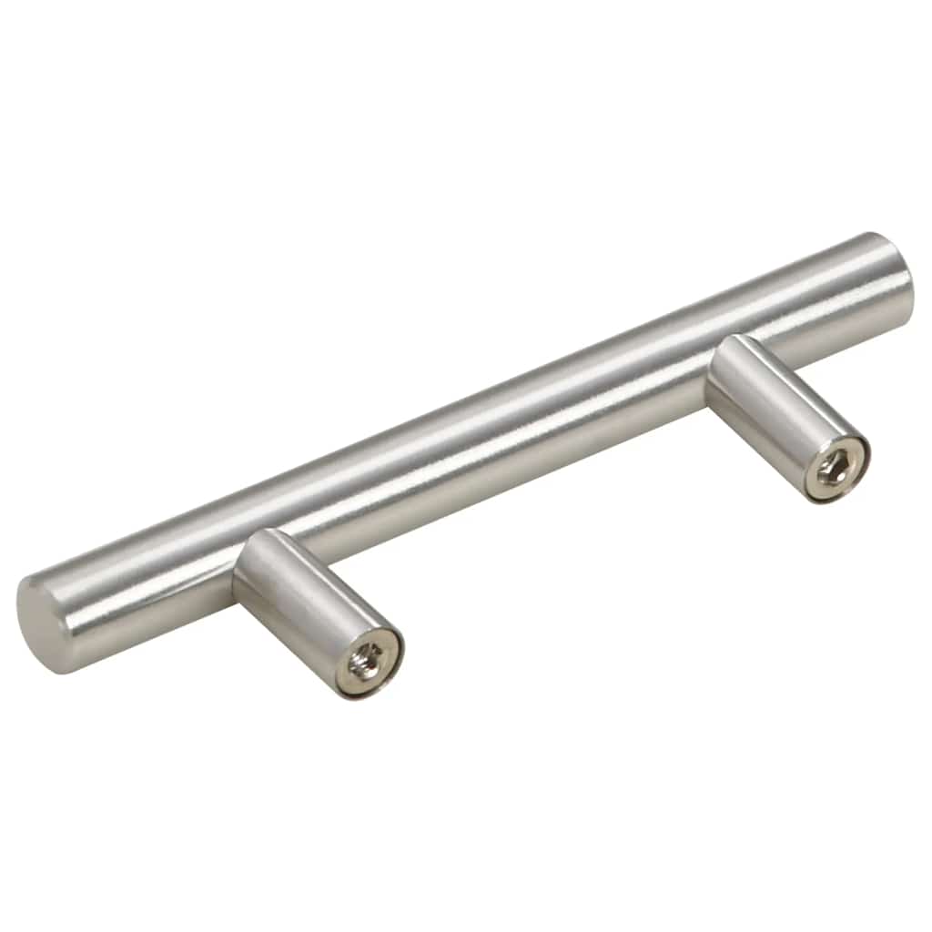 Cabinet Handles 10 pcs Silver 64 mm Stainless Steel