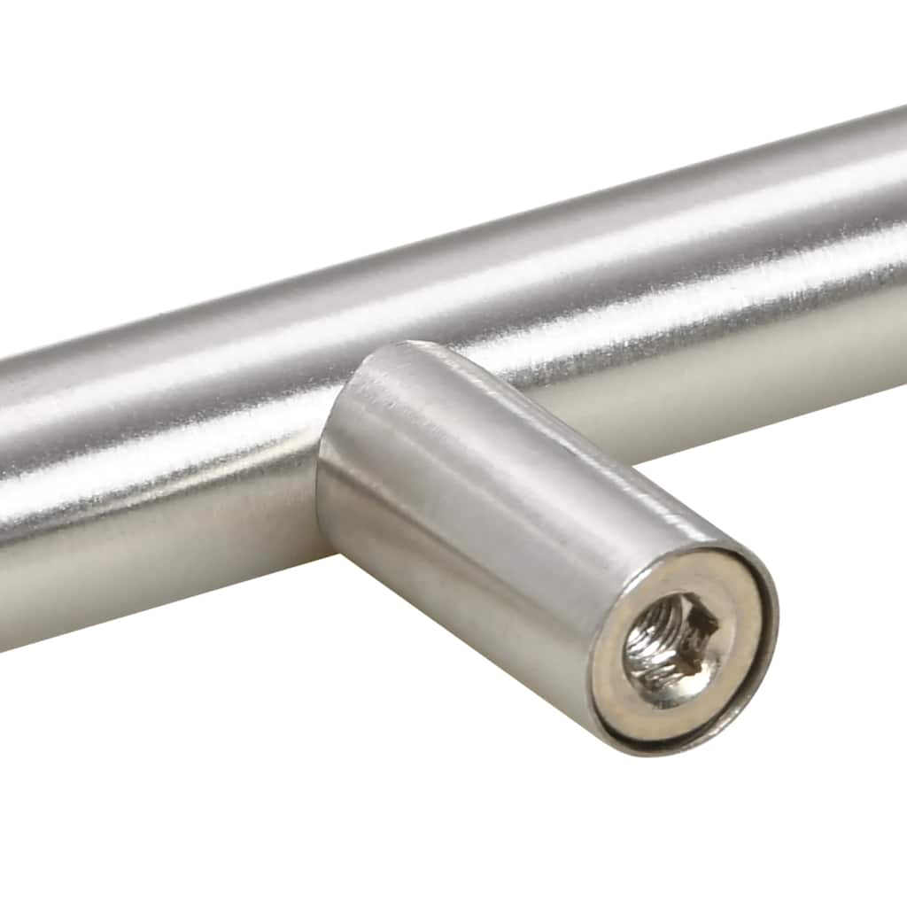 Cabinet Handles 10 pcs Silver 64 mm Stainless Steel
