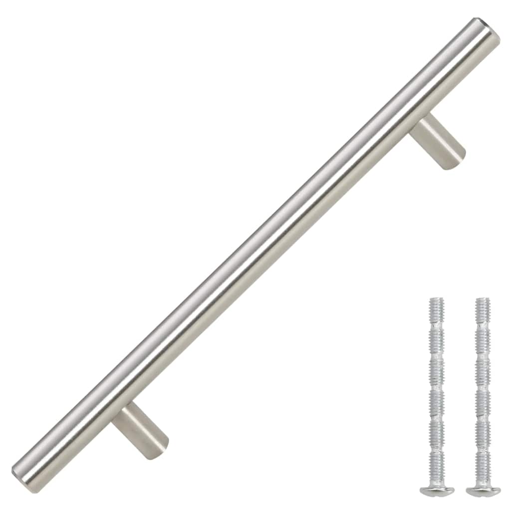 Cabinet Handles 10 pcs Silver 160 mm Stainless Steel