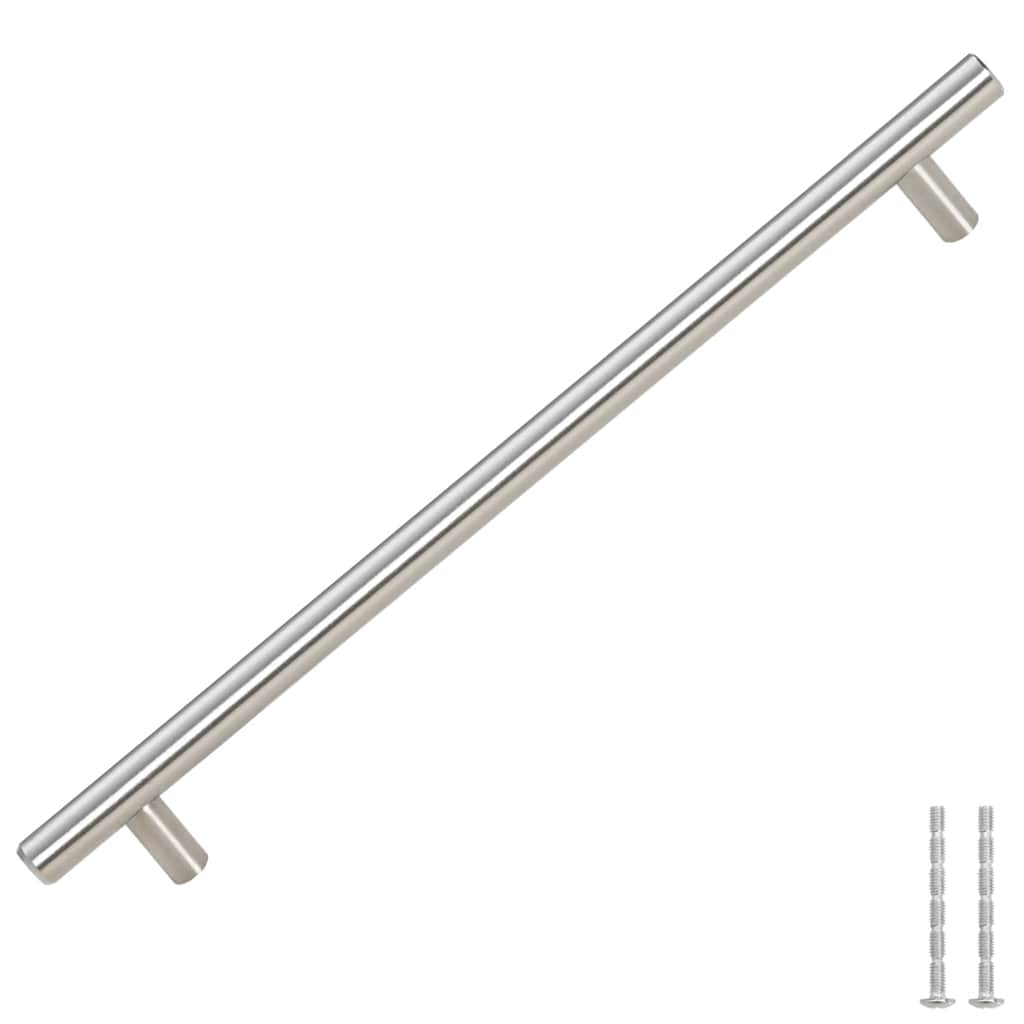 Cabinet Handles 5 pcs Silver 224 mm Stainless Steel