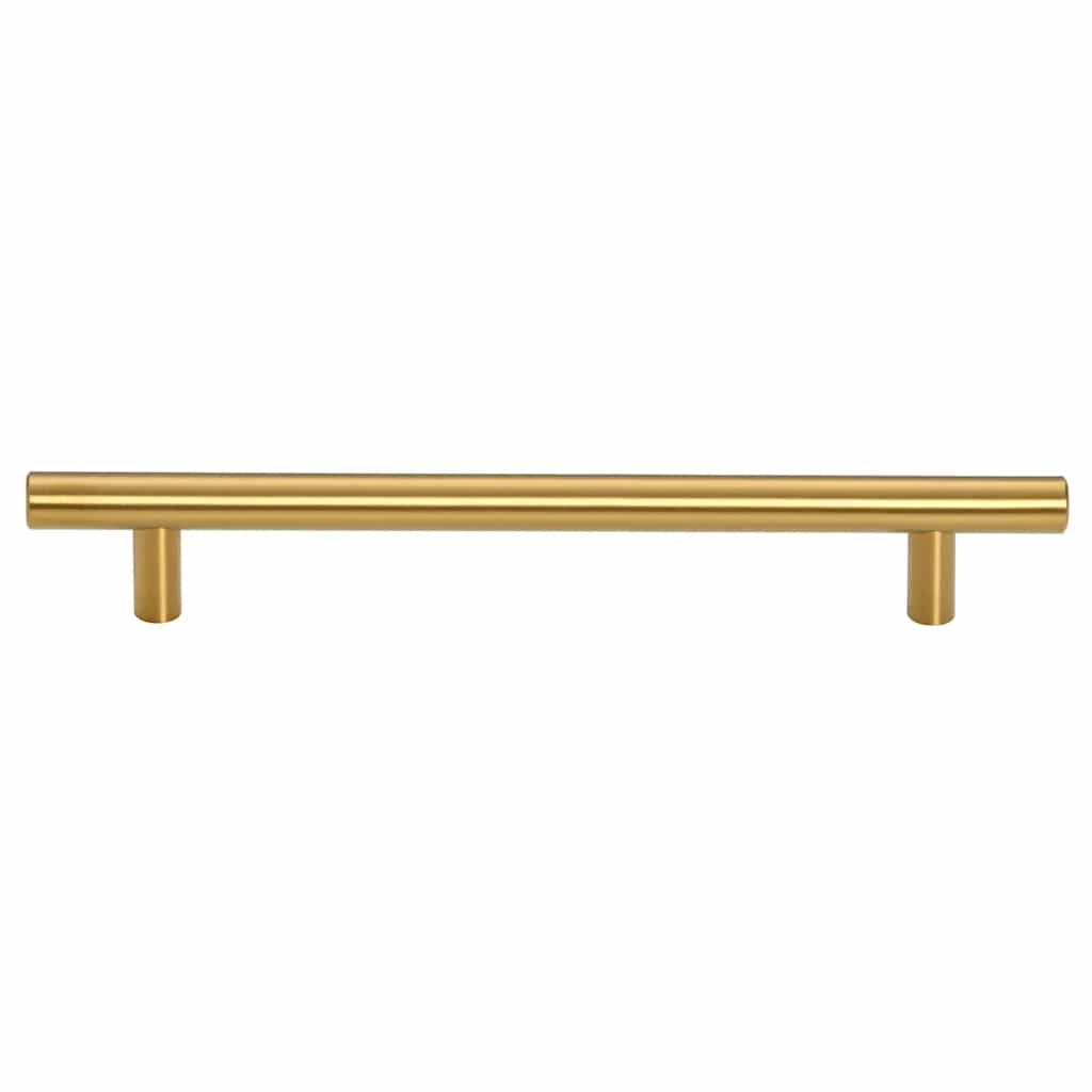 Cabinet Handles 10 pcs Gold 160 mm Stainless Steel