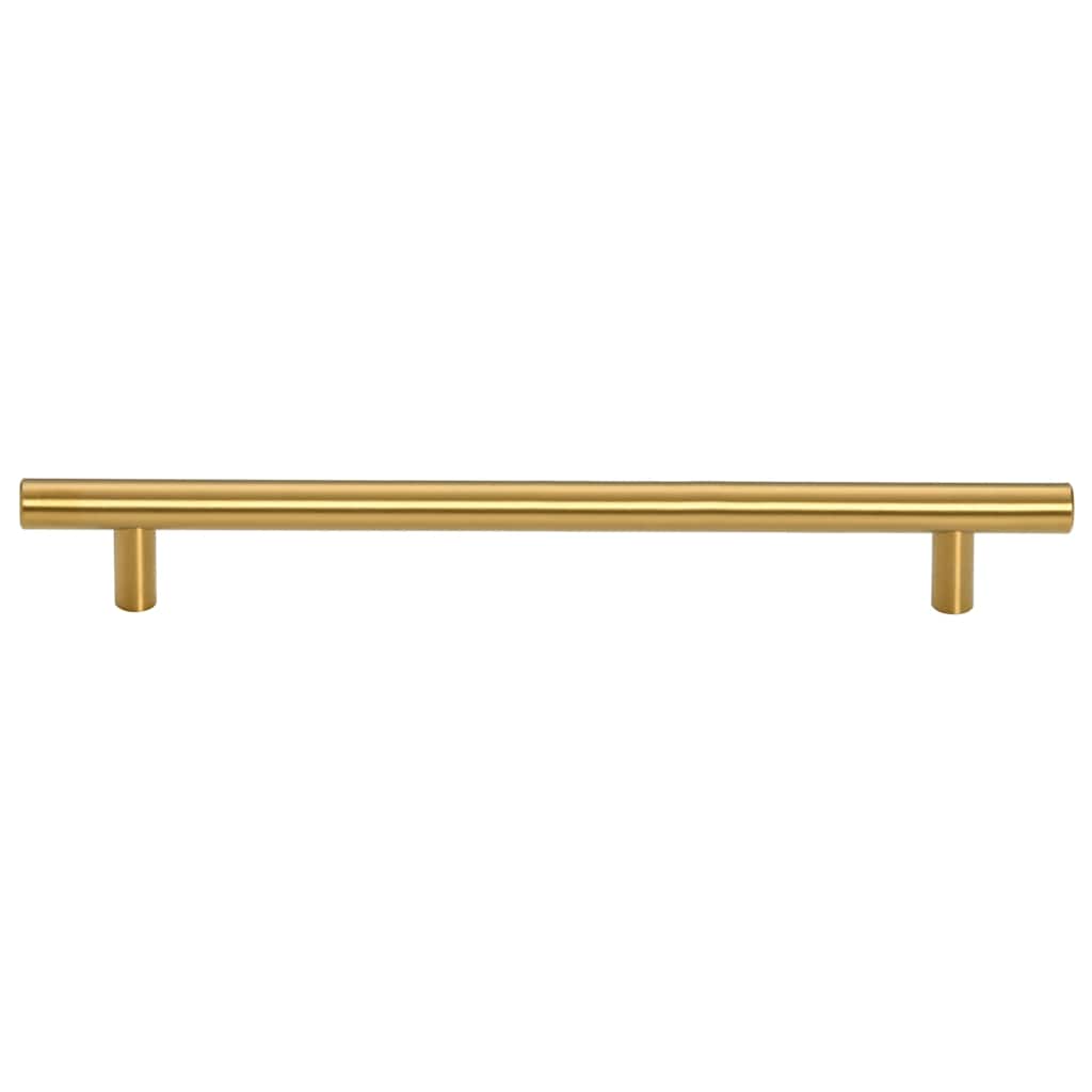 Cabinet Handles 5 pcs Gold 192 mm Stainless Steel