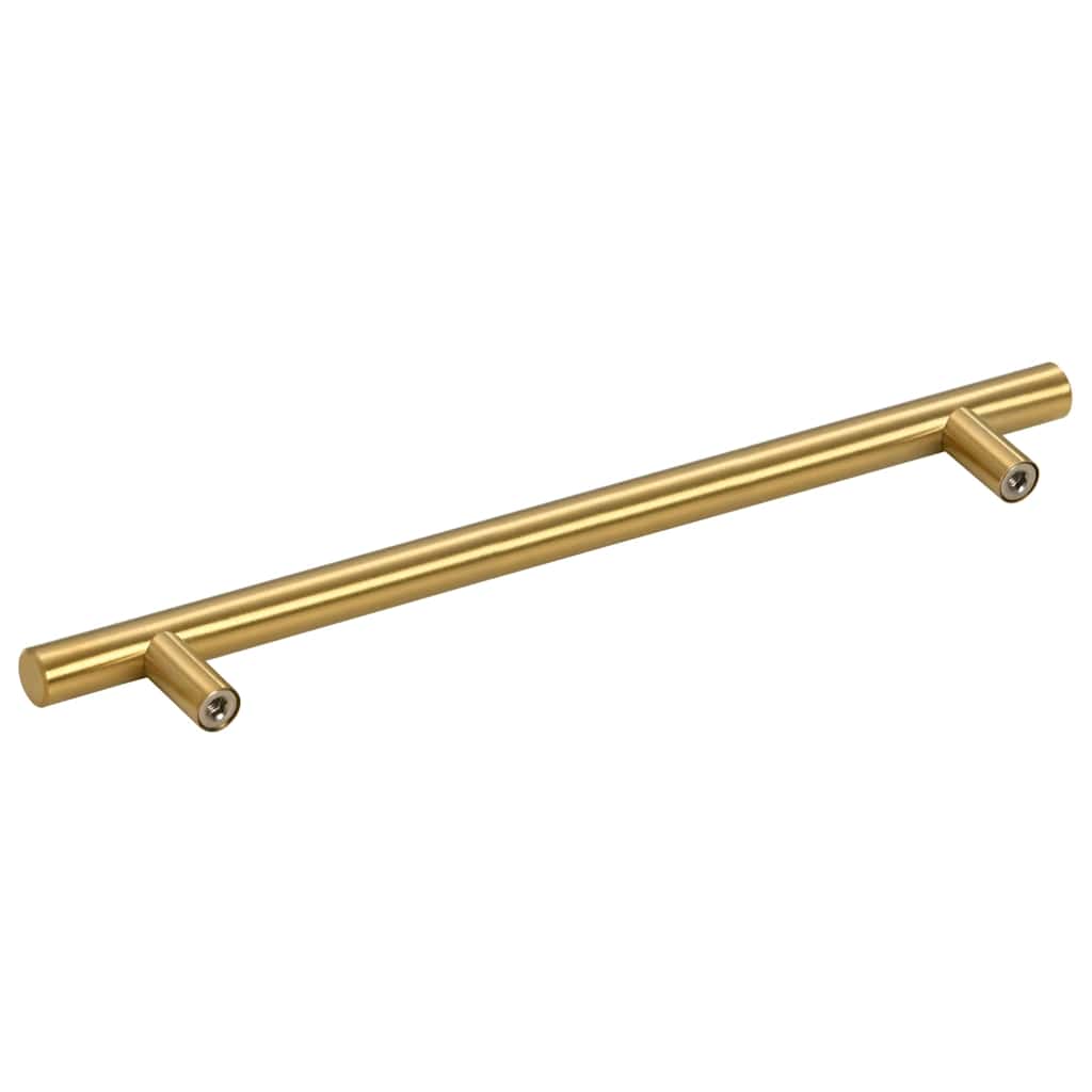 Cabinet Handles 5 pcs Gold 192 mm Stainless Steel