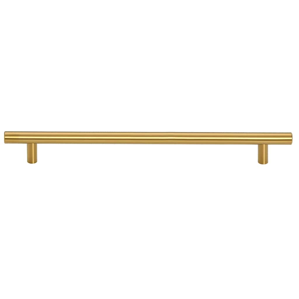 Cabinet Handles 5 pcs Gold 224 mm Stainless Steel