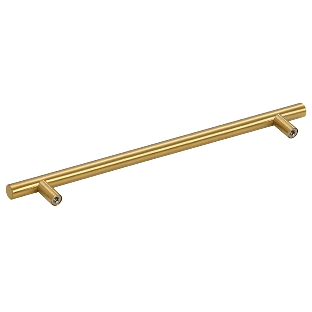 Cabinet Handles 5 pcs Gold 224 mm Stainless Steel