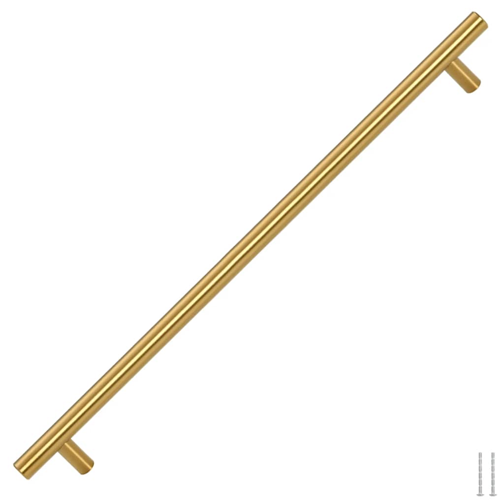 Cabinet Handles 5 pcs Gold 480 mm Stainless Steel