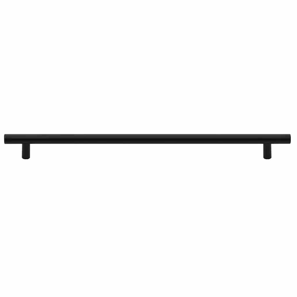 Cabinet Handles 5 pcs Black 480 mm Stainless Steel