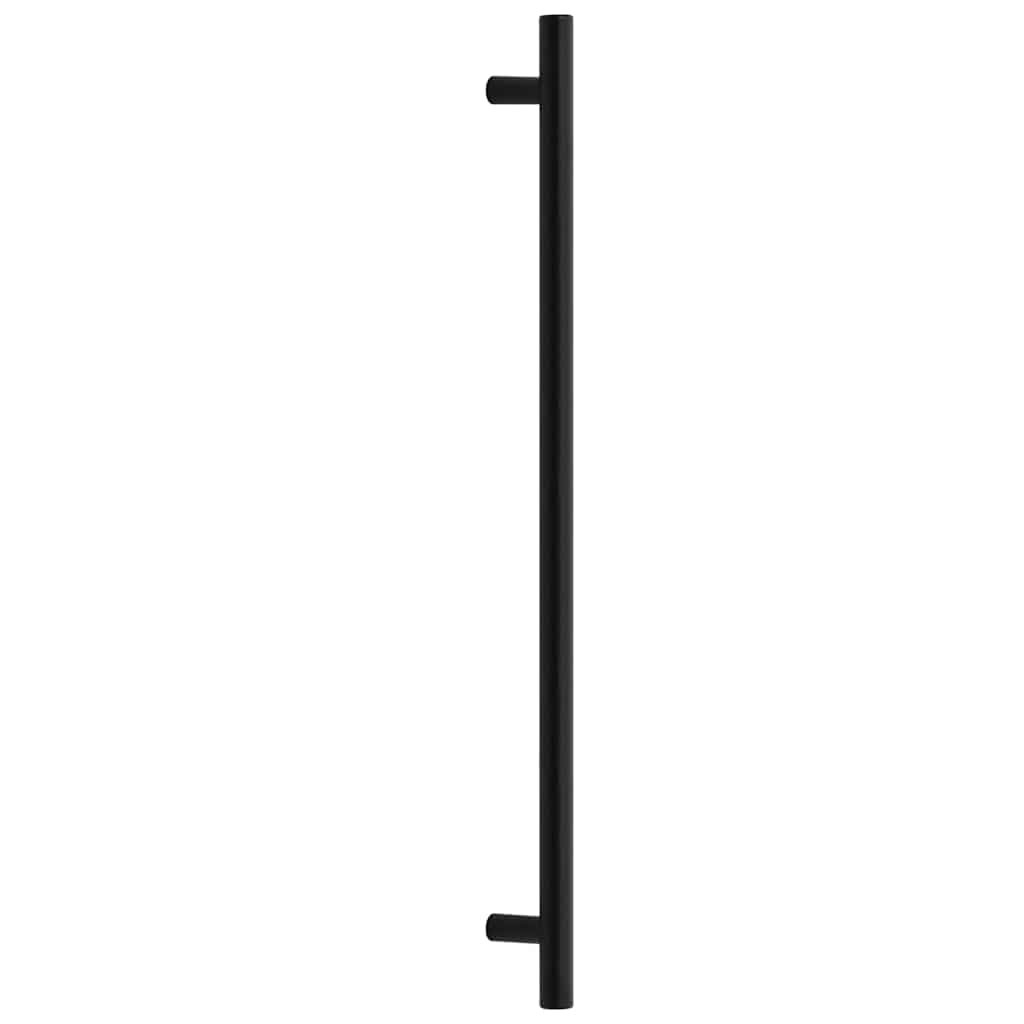 Cabinet Handles 5 pcs Black 480 mm Stainless Steel