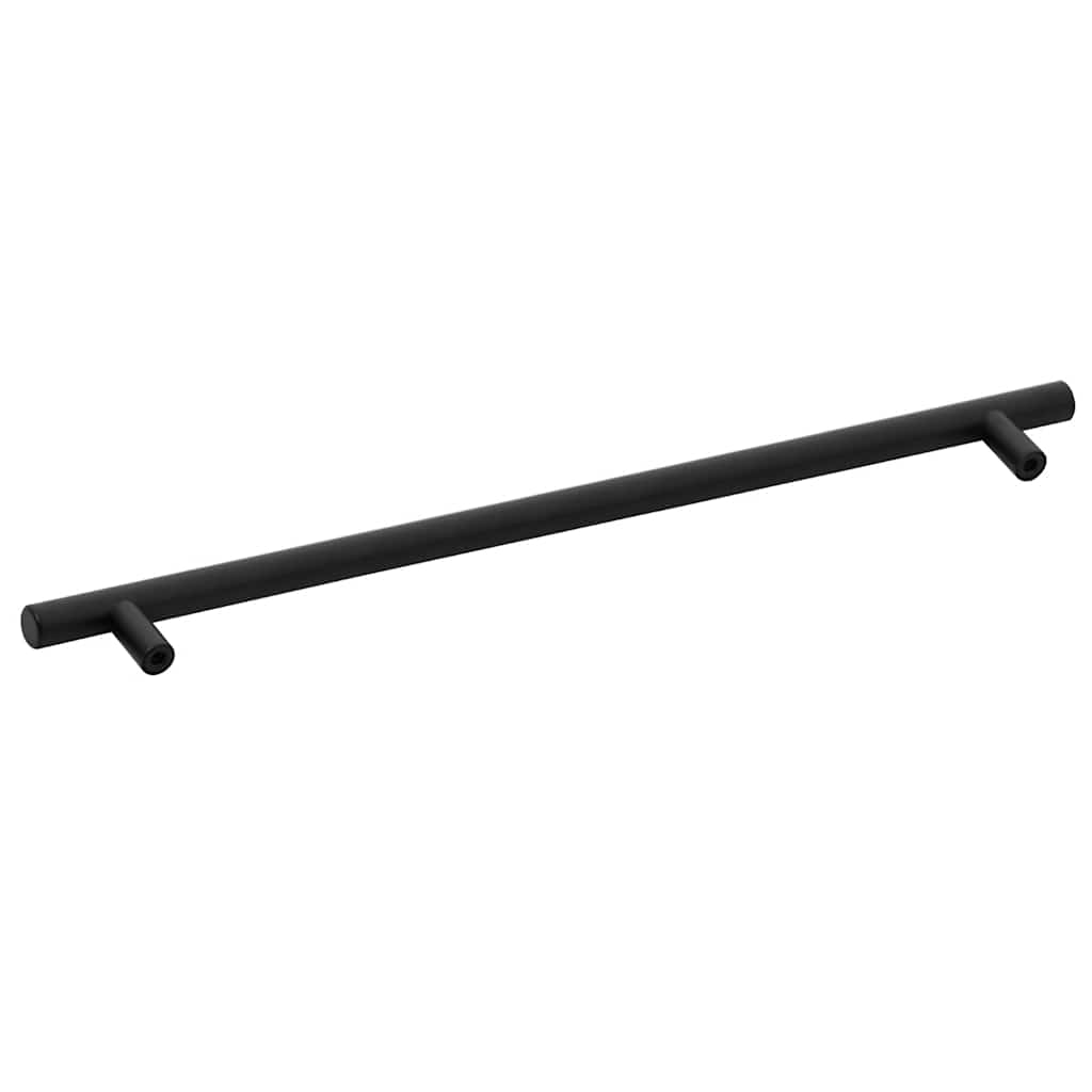 Cabinet Handles 5 pcs Black 480 mm Stainless Steel