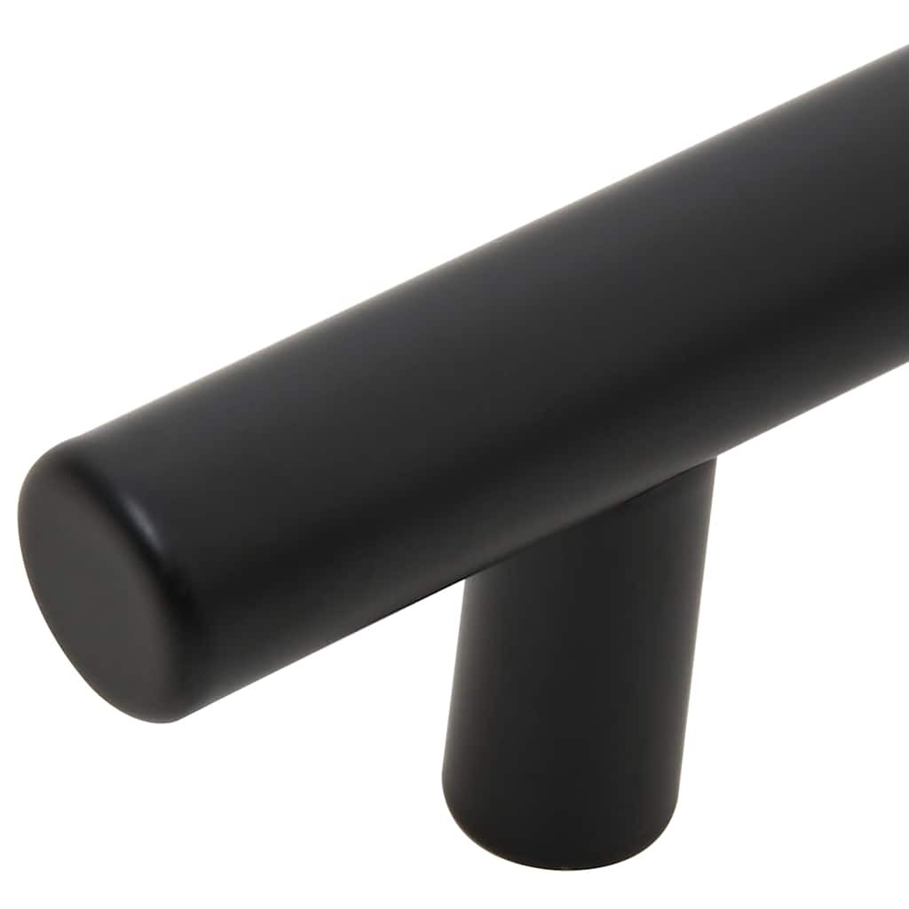 Cabinet Handles 5 pcs Black 480 mm Stainless Steel