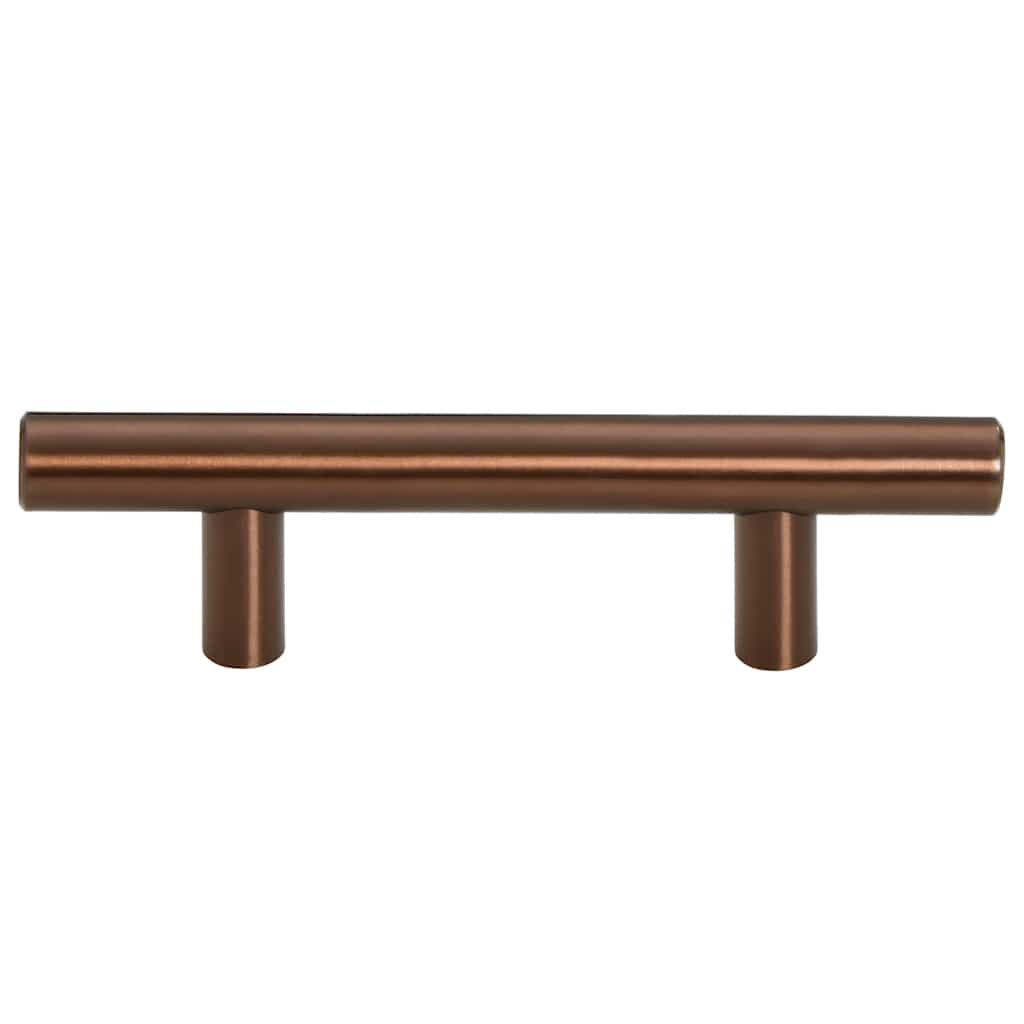 Cabinet Handles 10 pcs Bronze 64 mm Stainless Steel