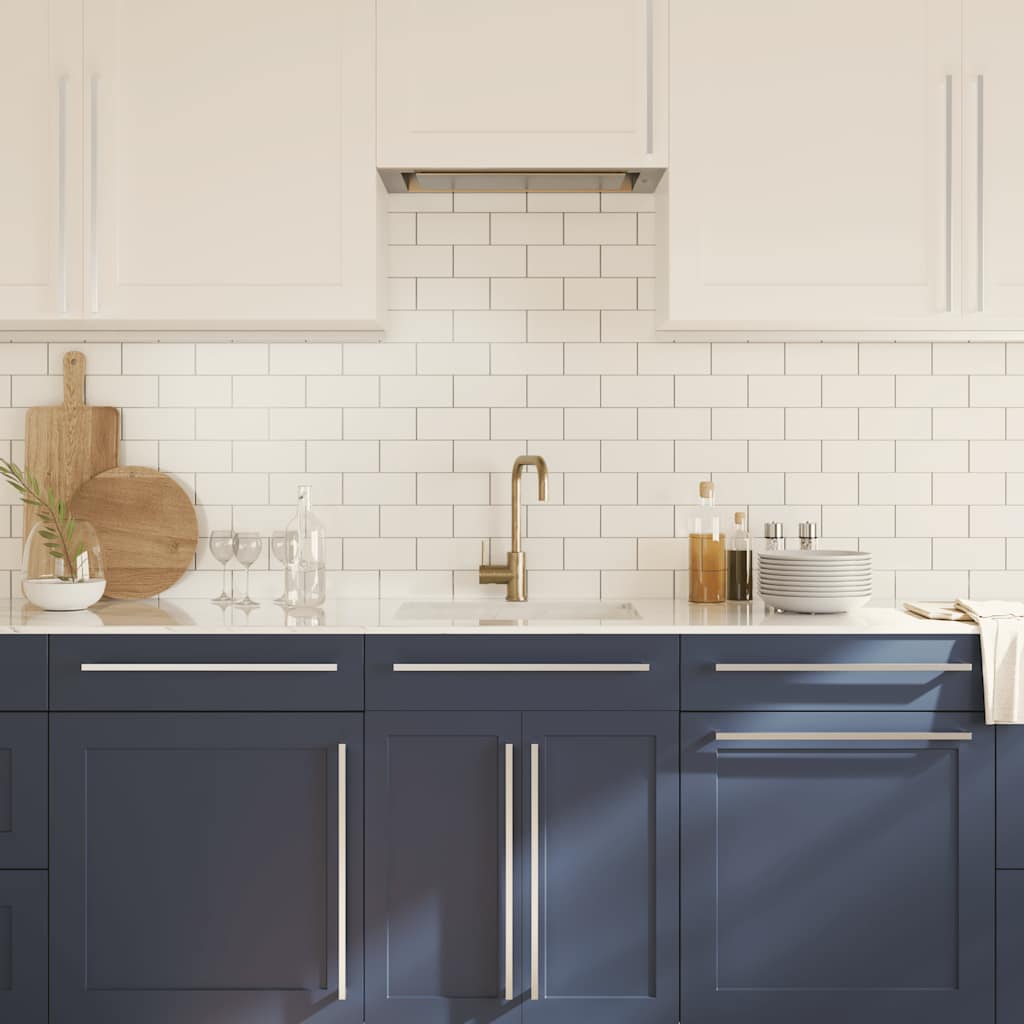 Cabinet Handles 5 pcs Silver 480 mm Stainless Steel
