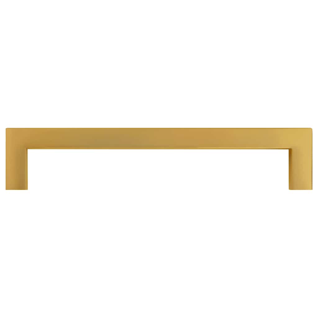 Cabinet Handles 10 pcs Gold 160 mm Stainless Steel