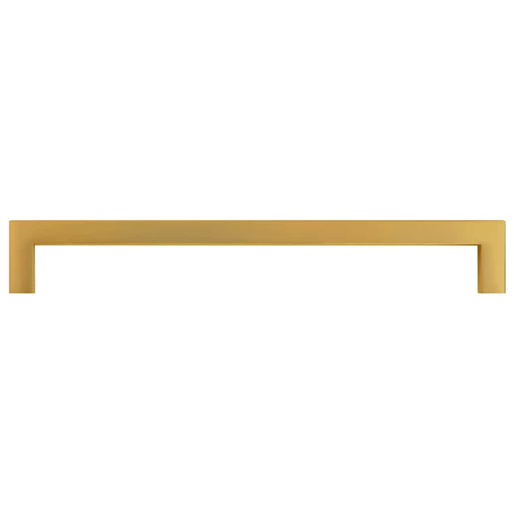 Cabinet Handles 5 pcs Gold 224 mm Stainless Steel