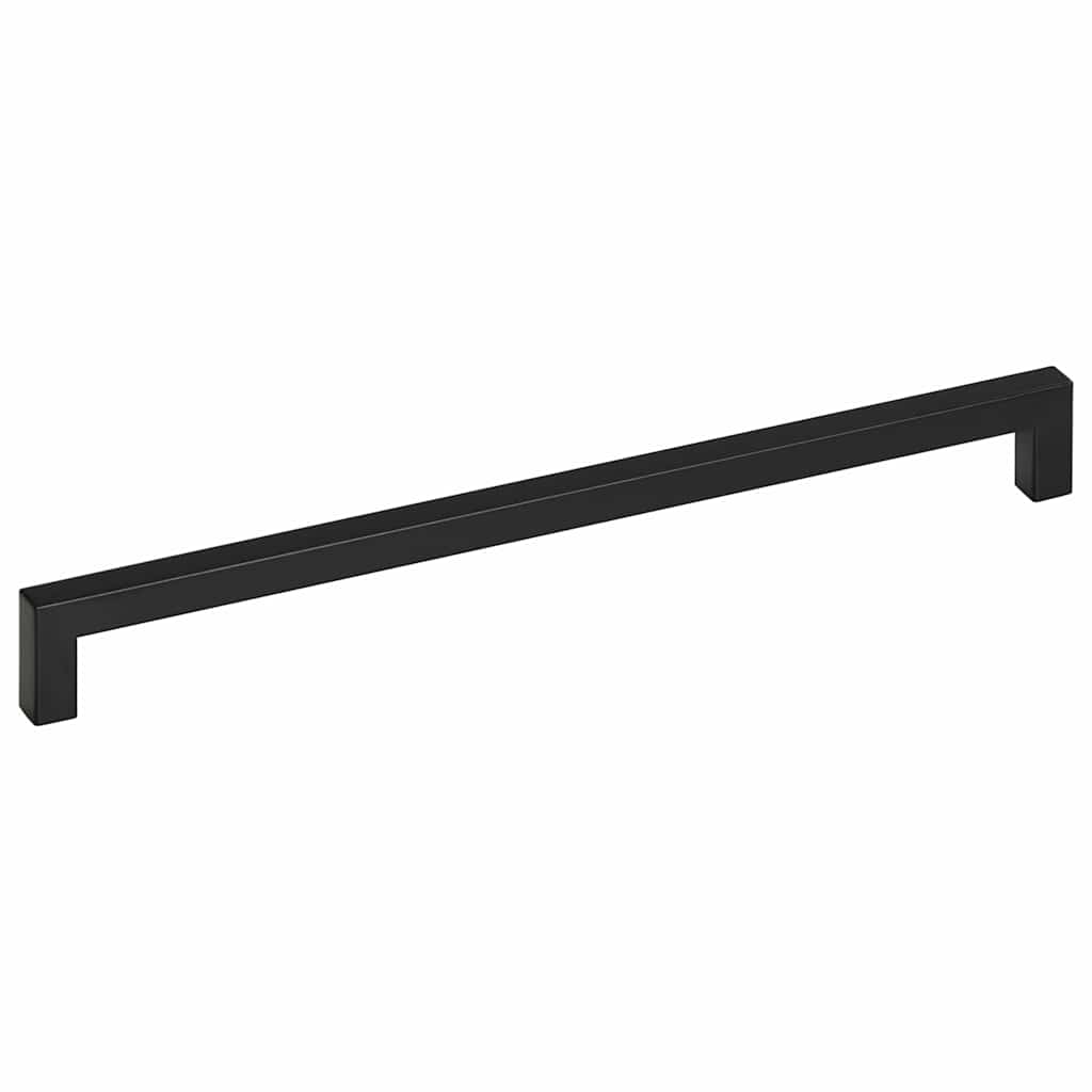 Cabinet Handles 5 pcs Black 320 mm Stainless Steel
