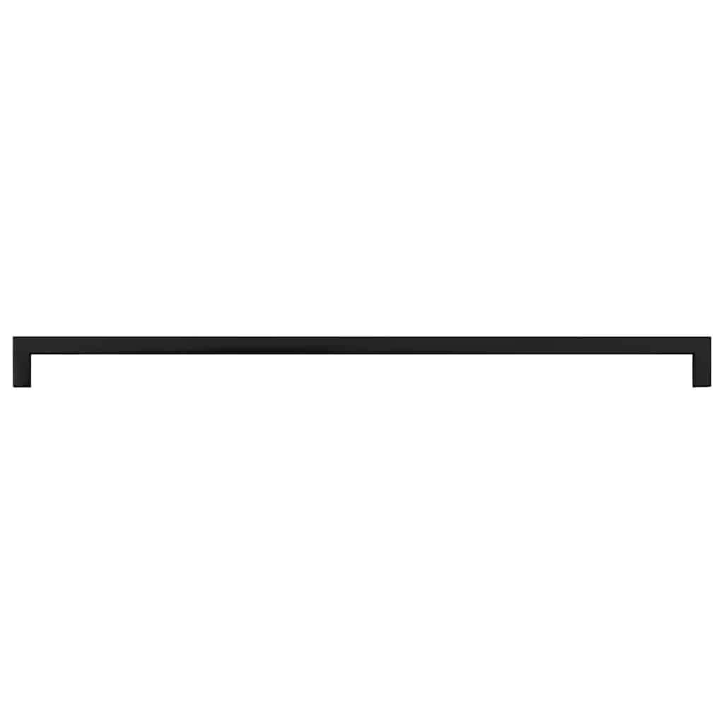 Cabinet Handles 5 pcs Black 480 mm Stainless Steel