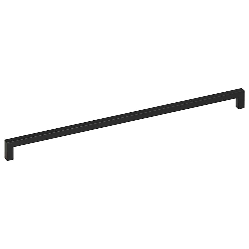 Cabinet Handles 5 pcs Black 480 mm Stainless Steel