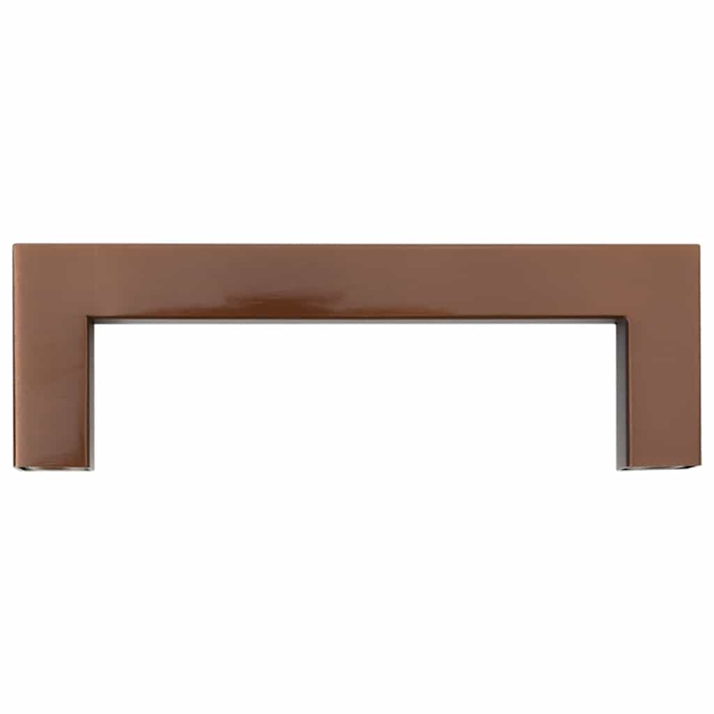 Cabinet Handles 10 pcs Bronze 96 mm Stainless Steel