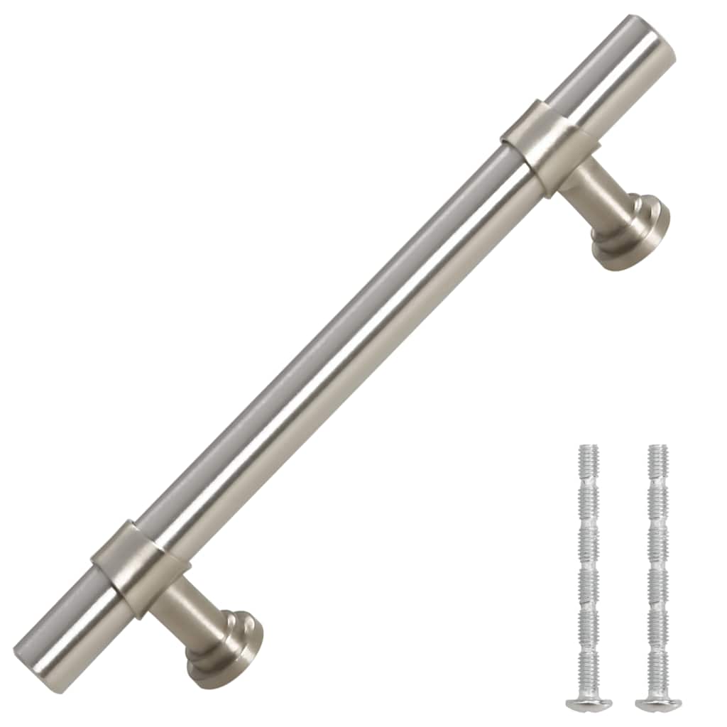 Cabinet Handles 10 pcs Silver 96 mm Stainless Steel