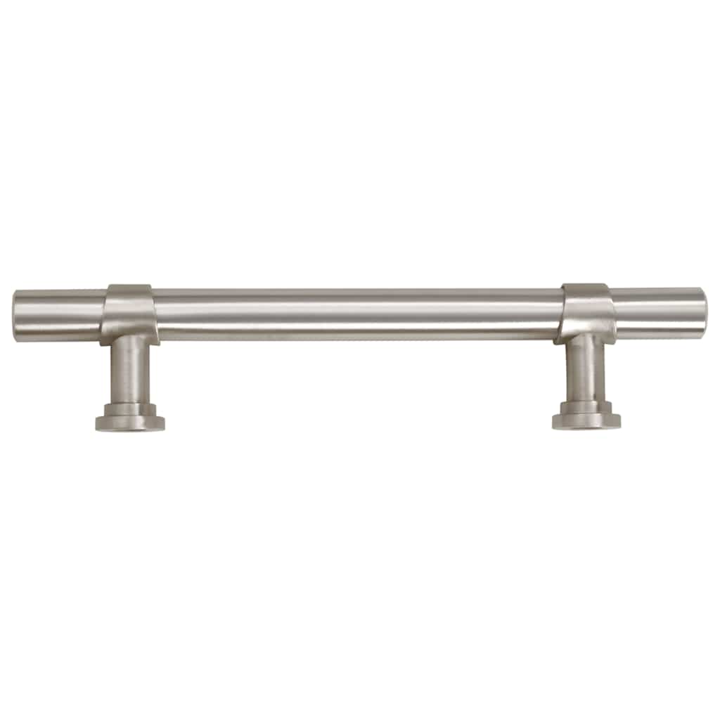 Cabinet Handles 10 pcs Silver 96 mm Stainless Steel